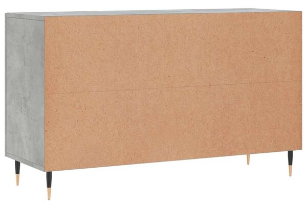 VidaXL betonszürke szerelt fa tálalószekrény 100 x 36 x 60 cm