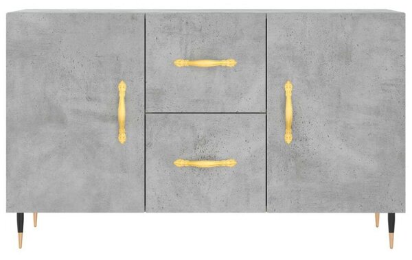 VidaXL betonszürke szerelt fa tálalószekrény 100 x 36 x 60 cm