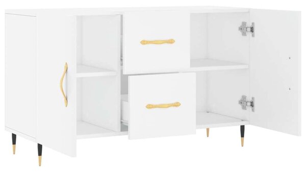 VidaXL Fehér Tálalóasztal - 100x36x60 cm