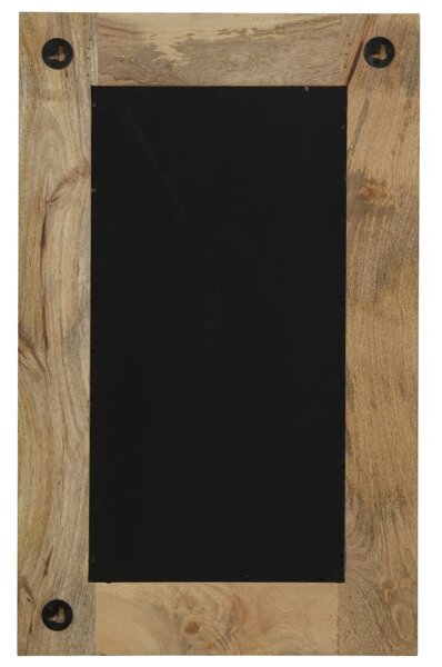 Tömör mangófa keretű tükör 50 x 80 cm
