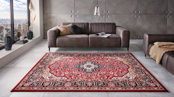 Skazar Isfahan piros szőnyeg, 160 x 230 cm - Nouristan