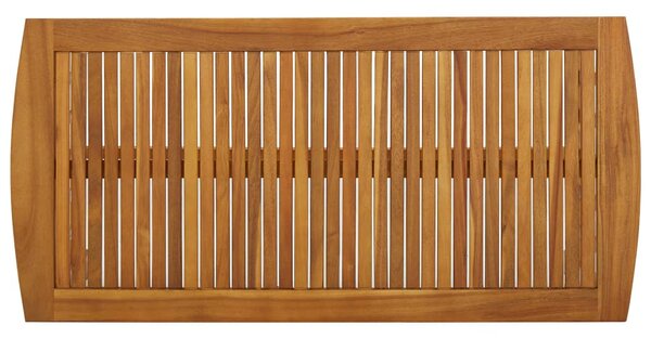 Tömör akácfa dohányzóasztal 102 x 50 x 43 cm
