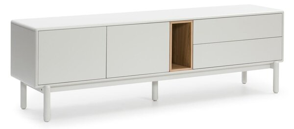 Krémszínű TV-állvány 180x56x40 cm Corvo – Teulat