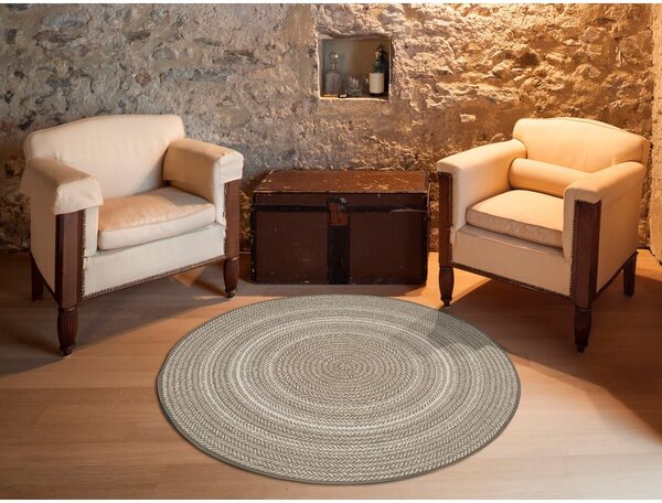 Silvana Rutto bézs kültéri szőnyeg, ⌀ 120 cm - Universal