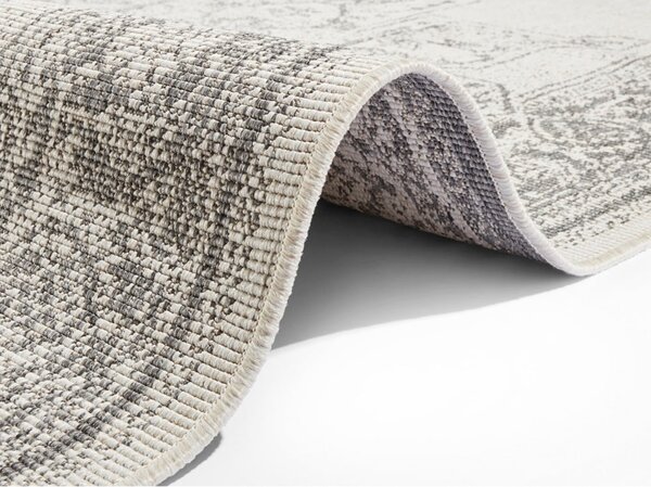 Borbon szürke-krémszínű kültéri szőnyeg, 120 x 170 cm - NORTHRUGS