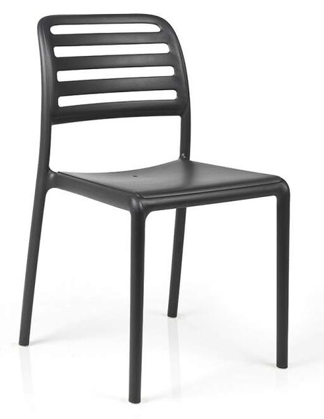Costa Bistrot műanyag szék antracit