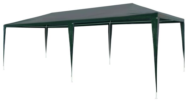 Zöld PE rendezvénysátor 3 x 6 m