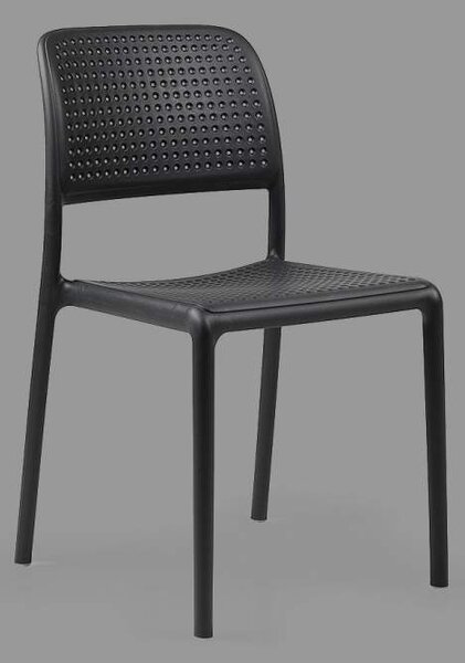 Bora Bistrot műanyag szék antracit