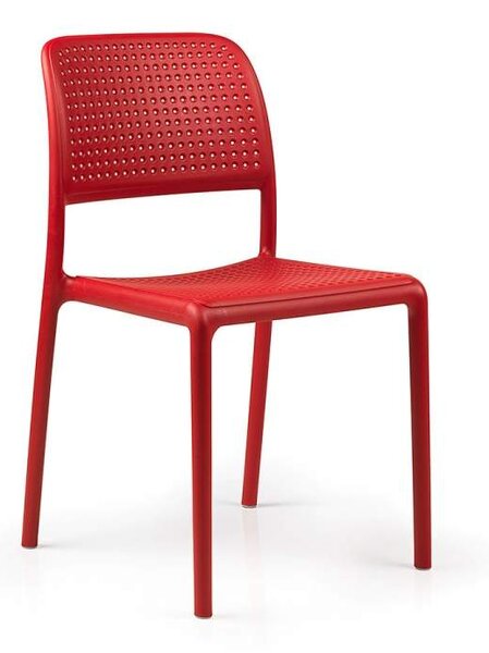 Bora Bistrot műanyag szék piros