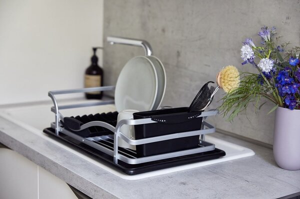 Drip Aluminium fekete edényszárító - Wenko