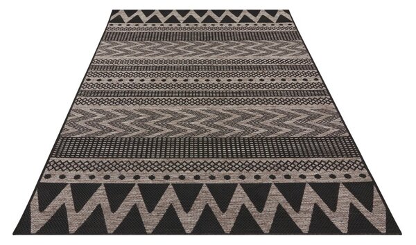 Sidon fekete-bézs kültéri szőnyeg, 200 x 290 cm - NORTHRUGS