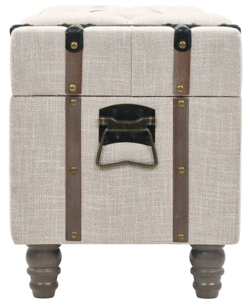 3 db tömör fa és acél tárolópad 112 x 37 x 45 cm