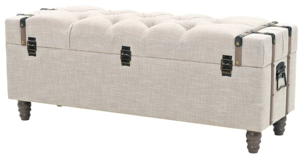 3 db tömör fa és acél tárolópad 112 x 37 x 45 cm