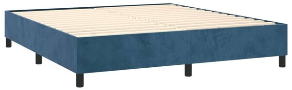 VidaXL Bársony Ágy - LED - 160x200 cm