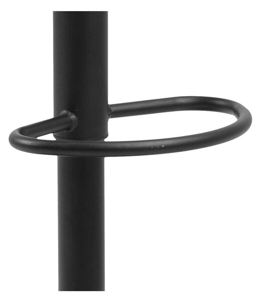 Szürke kárpitozott állítható magasságú bárszék (ülésmagasság 62 cm) Finch – Actona