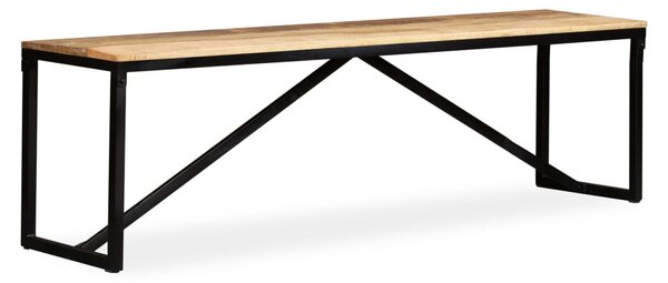 Tömör mangófa pad 160 x 35 x 45 cm