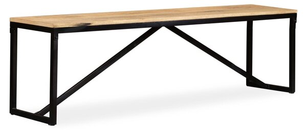 Tömör mangófa pad 160 x 35 x 45 cm