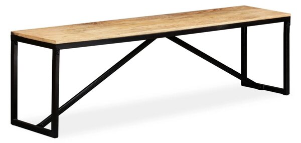 Tömör mangófa pad 160 x 35 x 45 cm