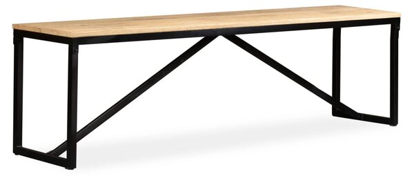 Tömör mangófa pad 160 x 35 x 45 cm