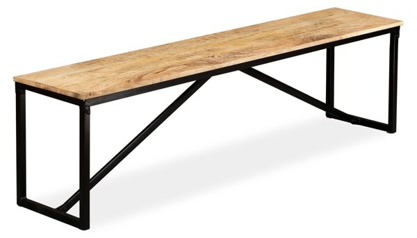 Tömör mangófa pad 160 x 35 x 45 cm