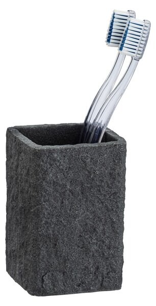 Villata sötétszürke fogkefetartó pohár - Wenko