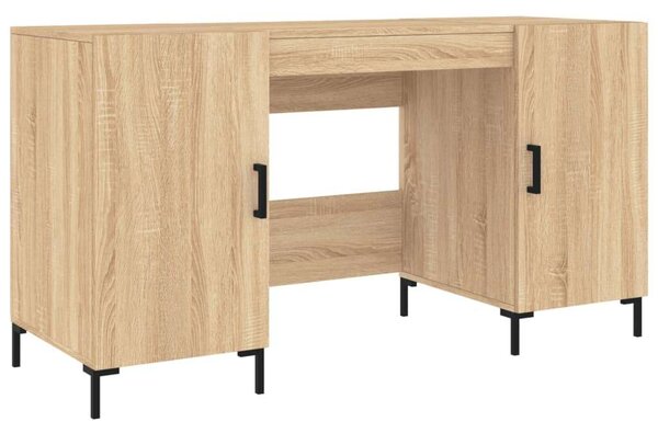 VidaXL Sonoma Tölgy Íróasztal - 140x50x75 cm