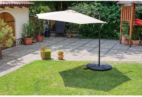 Bézs napernyő ø 300 cm Happy Sun – Bonami Essentials