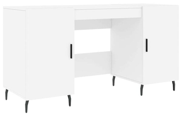VidaXL Fehér Íróasztal - 140x50x75 cm