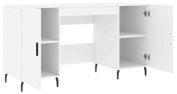 VidaXL Fehér Íróasztal - 140x50x75 cm