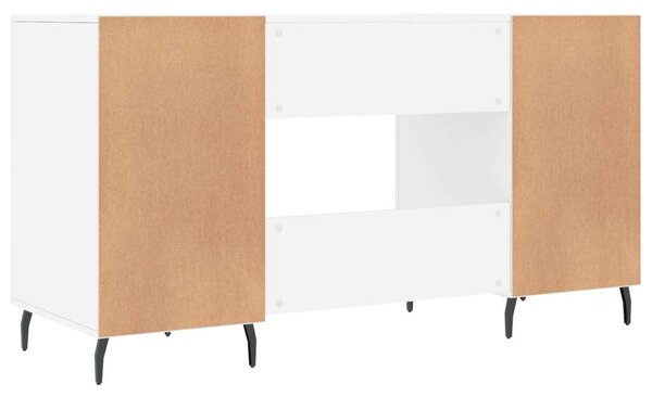 VidaXL Fehér Íróasztal - 140x50x75 cm