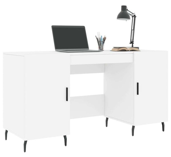 VidaXL Fehér Íróasztal - 140x50x75 cm