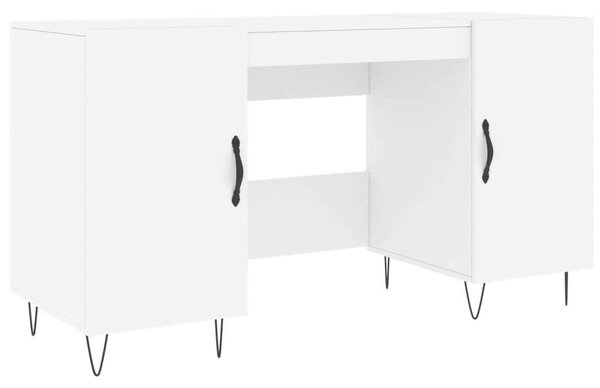 VidaXL Fehér Íróasztal - 140x50x75 cm