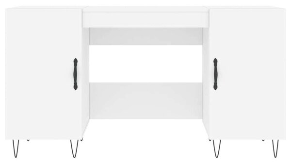 VidaXL Fehér Íróasztal - 140x50x75 cm