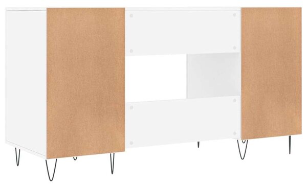 VidaXL Fehér Íróasztal - 140x50x75 cm