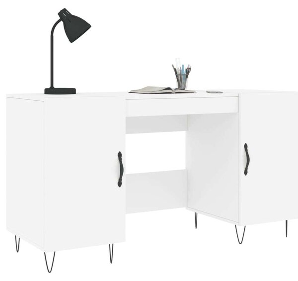 VidaXL Fehér Íróasztal - 140x50x75 cm