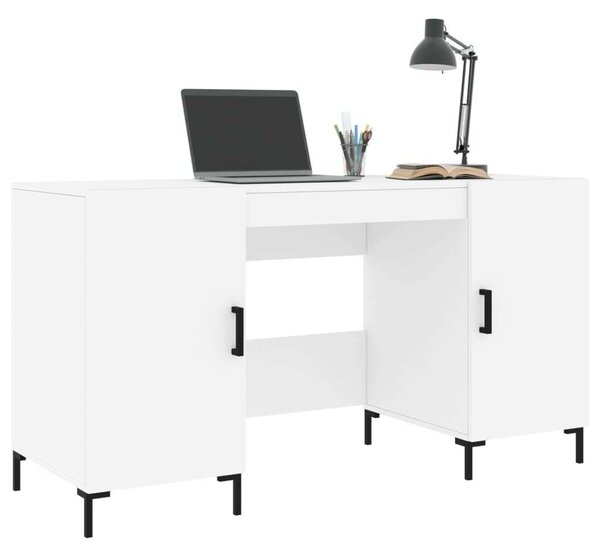 VidaXL Fehér Íróasztal - 140x50x75 cm