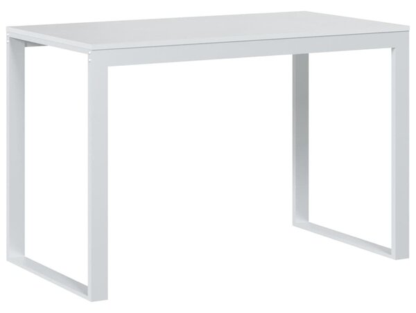 Fehér forgácslap számítógépasztal 110 x 60 x 73 cm