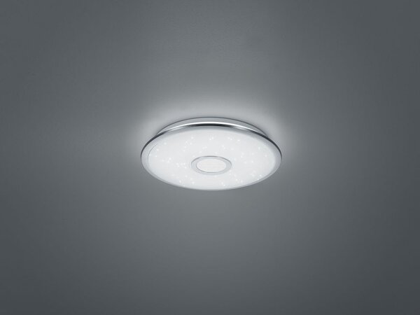 Trio osaka beltéri led mennyezeti lámpa 30w 3100lm meleg-természetes fehér, króm
