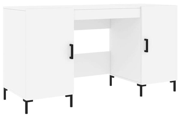 VidaXL Fehér Íróasztal - 140x50x75 cm