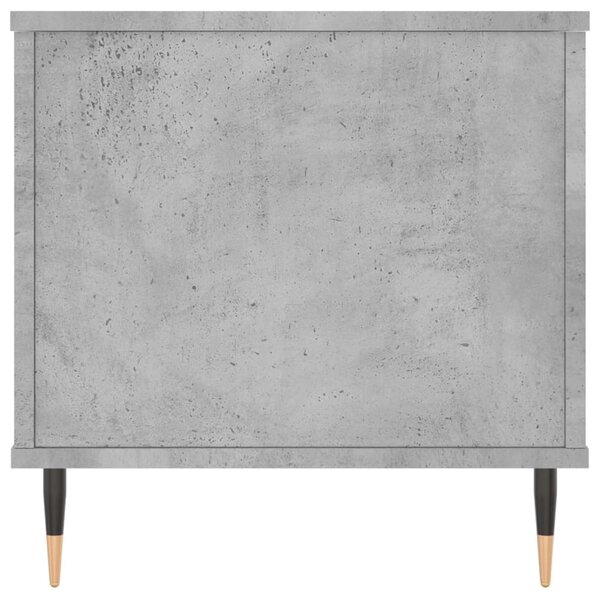 Betonszürke szerelt fa dohányzóasztal 90x44,5x45 cm