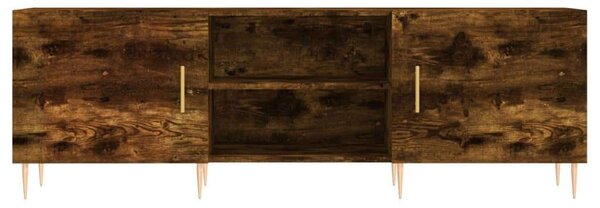 VidaXL füstös tölgyszínű műfa TV-szekrény 150x30x44,5 cm