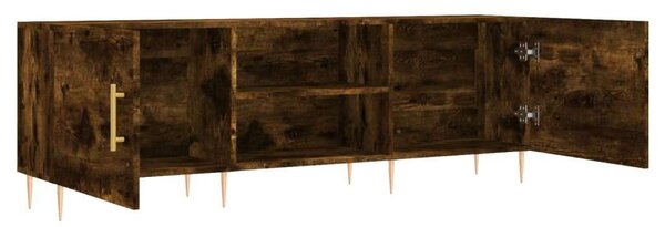 VidaXL füstös tölgyszínű műfa TV-szekrény 150x30x44,5 cm