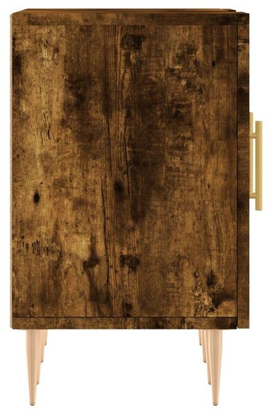 VidaXL füstös tölgyszínű műfa TV-szekrény 150x30x44,5 cm