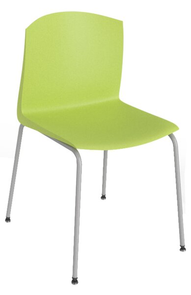 Pull fémvázas szék zöld