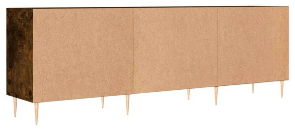VidaXL füstös tölgyszínű műfa TV-szekrény 150x30x44,5 cm