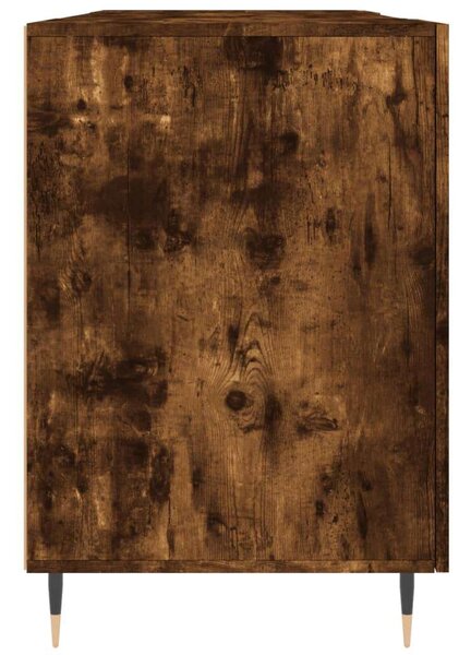 VidaXL Íróasztal - Füstös Tölgy - 140x50x75 cm