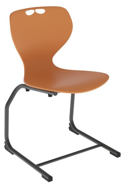 Flex C vázas Ifjúsági szék antracit/mangó