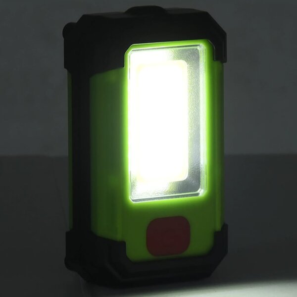 Hideg fehér fényű hordozható napelemes LED-es reflektor 7 W