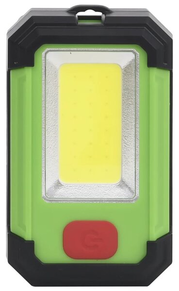 Hideg fehér fényű hordozható napelemes LED-es reflektor 7 W