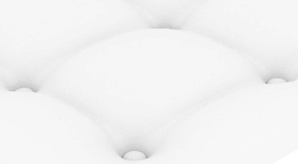 LED-es Fejtámla - Fehér Műbőr - 93x16x118/128cm